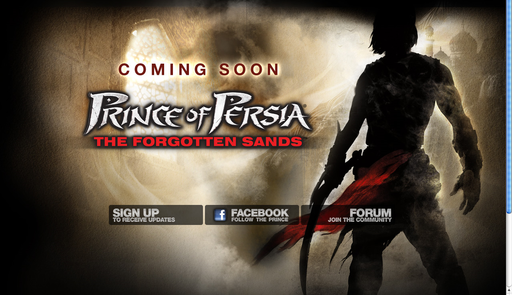 Prince of Persia: The Forgotten Sands - Лого и кое-что еще ...