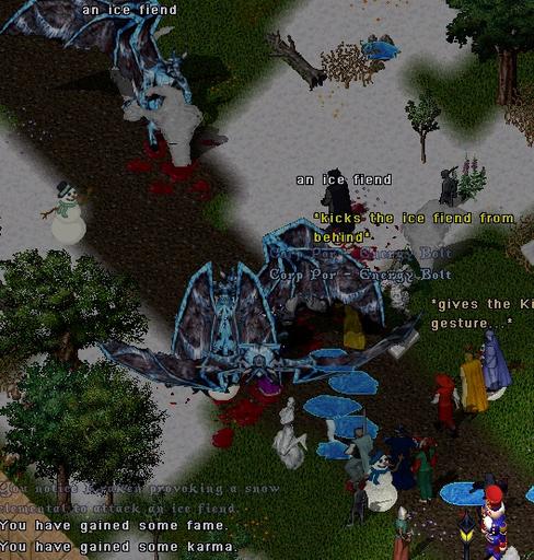 Ultima Online - Рождество в Тринсике - самый волшебный день в году