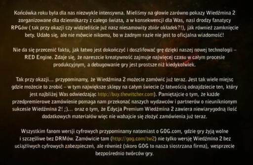 Ведьмак 2: Убийцы королей - Дневники разработчиков 4: Локации (ру) - пост обновлён